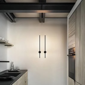 Aplică LED ESSENCE LED/11W/230V negru Ideal Lux