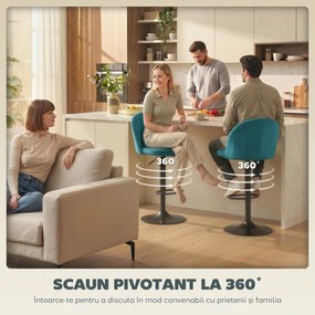 HOMCOM scaune înalte tejghea | Aosom Romania