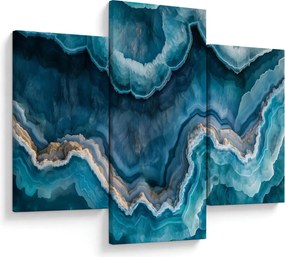 Tablou - Detaliu de acvamarin (90x60 cm)