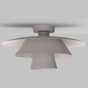 Plafonieră PLATO 1xE27/15W/230V Ø 32 cm crem