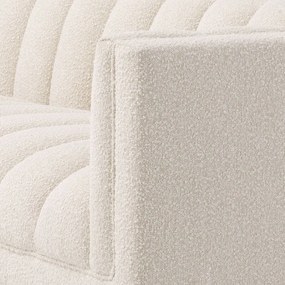 Canapea design elegant LUX Ditmar L, boucle crem 115527 HZ