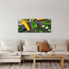 Tablou cu legume (120x50 cm)