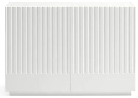 Comodă albă joasă 100x70 cm Doric – Teulat