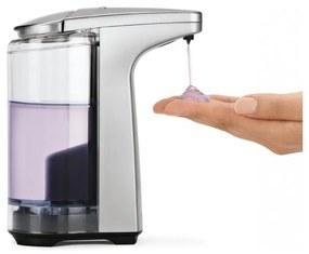 Dispenser de săpun cu senzor din metal gri 237 ml - simplehuman