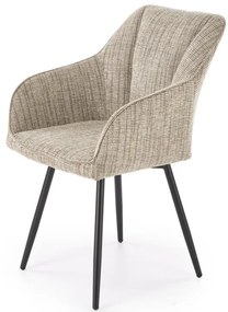 Scaun K576 stofa bej H85 cm