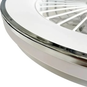 Plafonieră LED cu ventilator OPAL LED/48W/230V + telecomandă