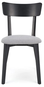 Scaun sufragerie Tentempies (negru + gri) . 1116982