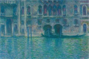 Tablou - Claude Monet, Palazzo da Mula, Venice, reproducere (90x60 cm)