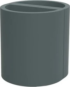 Set de 2 Ghivece plante design decorativ exterior/interior Half cylinder pot 50x29x55cm