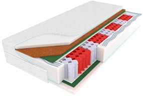 Saltea cu arcuri împachetate "ICAR" cocos, ExtraFlex, pocket: 160x190 Standard