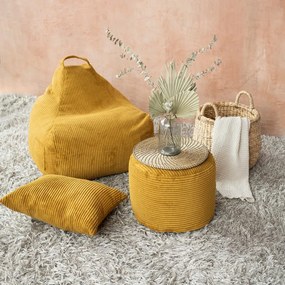 Fotoliu puf pentru copii gri deschis Game Amuse – SLOWDOWN