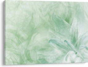 Tablou - Floare verde (70x50 cm)