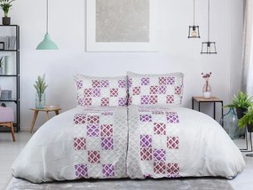 Lenjerie de pat din microsaten VELLARI, gri deschis Dimensiune lenjerie de pat: 70 x 90 cm | 140 x 200 cm