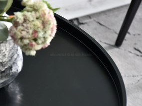 Măsuță de cafea Lantan Xl (negru). 1111508