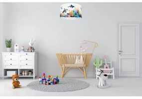 Plafonieră pentru copii OCEAN 1xE27/60W/230V