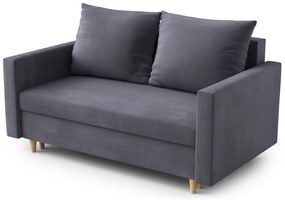 Canapea două locuri Louis (gri). 1065641