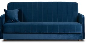 JAKS Canapea dublă extensibilă Porto albastru