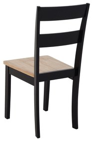 Set de sufragerie Georgi (pentru 6 persoane) (negru). Promo -52%. 1010091