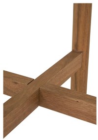 Terracina Masă de luat masa acacia/terrazzo, natural, ø37x46 cm