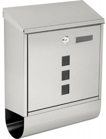BK203 N cutie poştală oţel inoxidabil