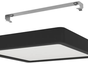 Plafonieră LED pentru baie Eglo FUEVA 900644, 17W/230V, IP44, neagră