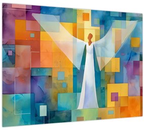 Tablou - Înger geometric (70x50 cm)