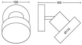 Spot LED BUKKO LED/4,5W/230V Philips 50601/30/P0