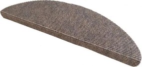 decoDoma Preş pentru scări QUICKSTEP semicerc bej set 2 buc