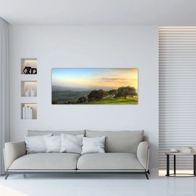 Tablou - Privire de pe deal (120x50 cm)