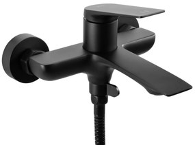 Rea Avalon baterie cada-dus perete negru REA-B1128