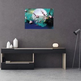 Tablou - Copac,grafic (70x50 cm)