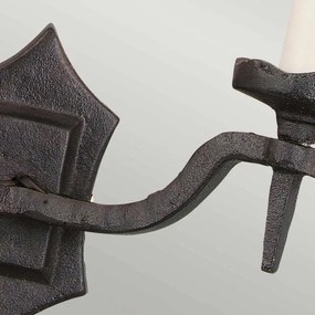 Aplică Elstead RY2B-BLACK RECTORY 2xE14/60W/230V