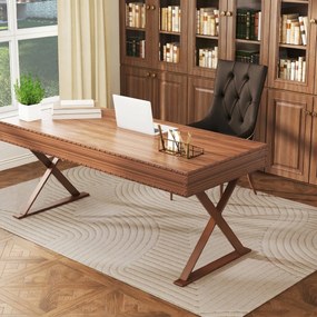 HOMCOM Covor Modern Antiderapant din Poliester și Bumbac cu Design Liniar, pentru Living, Dormitor, Crem | Aosom Romania