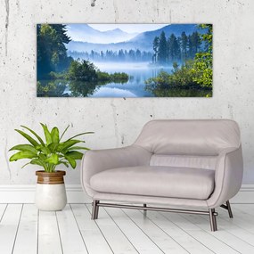 Tablou cu lac montan (120x50 cm)