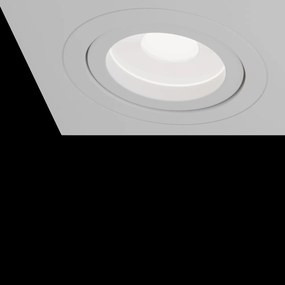 Corp incastrabil cu 3 spoturi directionabile Atom alb MY-DL024-2-03W