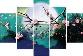 Tablou - Copac,grafic (150x105 cm)