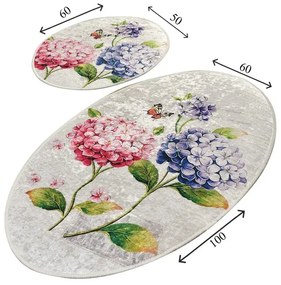 Covorașe de baie 2 buc. 60x100 cm Ortanca – Foutastic