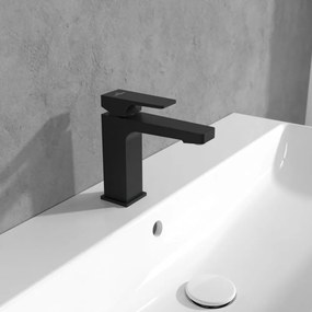 Baterie lavoar Villeroy&Boch Architectura Square negru mat