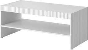 Masuta cafea PAFOS, alb, PAL laminat, 120x56.5x50 cm