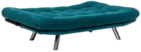 Canapea extensibilă Misa Small Sofabed - Petrol Green