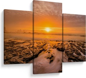 Tablou cu apus de soare (90x60 cm)