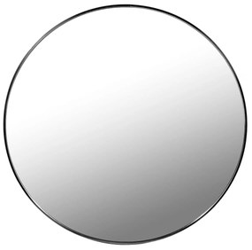 Oglinda rotunda Culoare neagra, LEOBERT - diverse dimensiuni Diametrul oglinzii: 80 cm