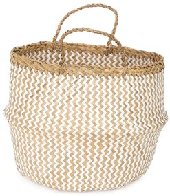 Coș depozitare din iarbă de mare, ⌀ 35 cm Zic Zac - Compactor