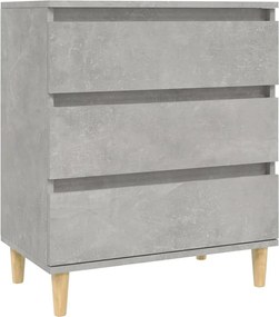 vidaXL Servantă, gri beton, 60x35x70 cm, lemn prelucrat