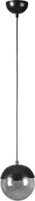 Lustra 941RTN1227, negru, metal, 15x70 cm