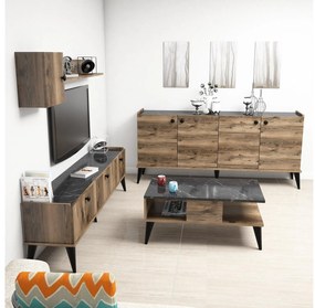 Mobilier living Lydie 2 (Nuc + marmură). 1088211