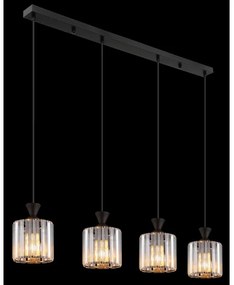 Lustră pe cablu Globo 15742-4 JORDANA 4xE27/60W/230V