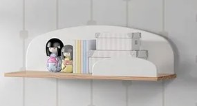 Poliță de Perete Kiddy 65 cm, pentru Camera Copii, Alb – Vipack
