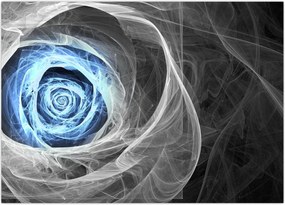 Tablou - Abstract Rose Blue (70x50 cm)