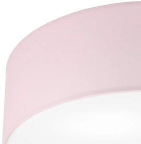 Plafonieră SIRJA PASTEL DOUBLE 4xE27/15W/230V d. 45 cm roz